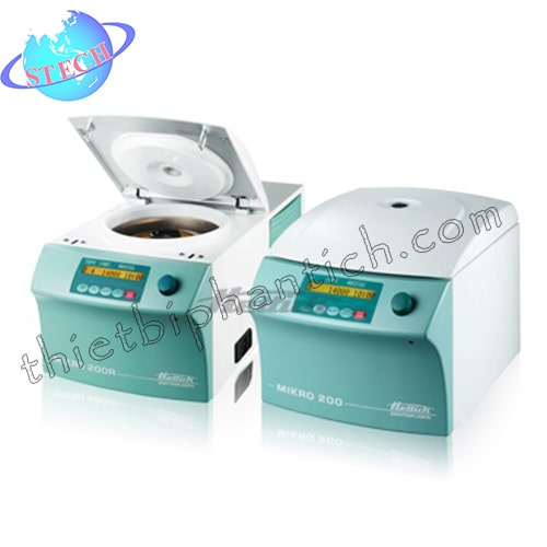 Máy ly tâm tốc độ cao 15,000 vòng/phút Mikro 200